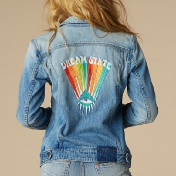 Jackets & Blazers - EUC designer style “Dream State” jean jacket